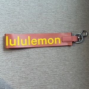 Lululemon never lost keychain
